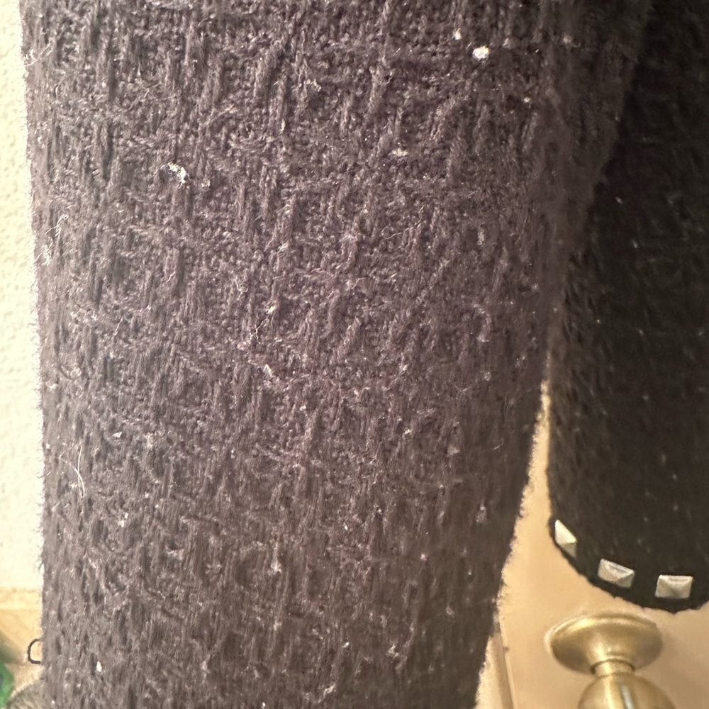 Chico's Black Studded Blazer/Jacket - Picture 6 of 6